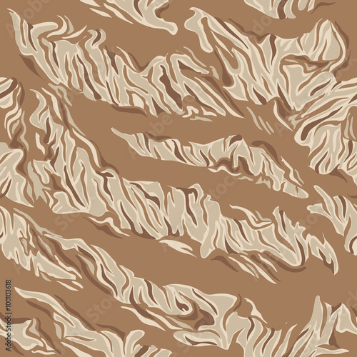 Military Camouflage Textile Pattern
