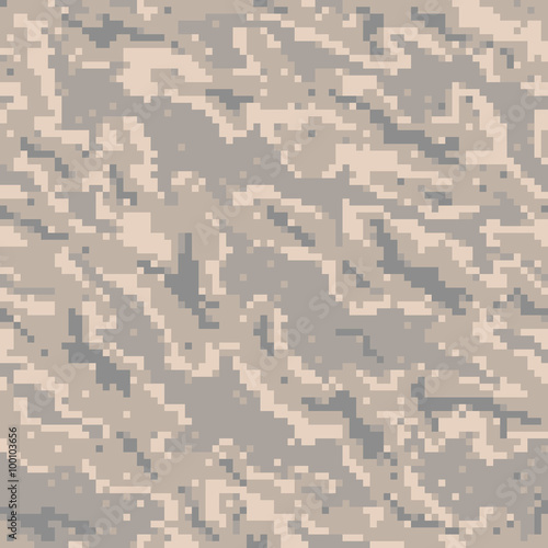 Military Camouflage Textile Pattern