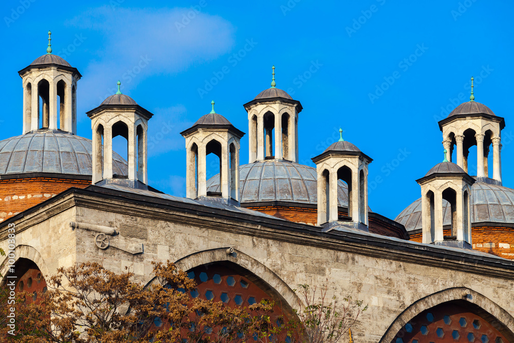 Chimneys of Tophane-i Amire in Istanbul
