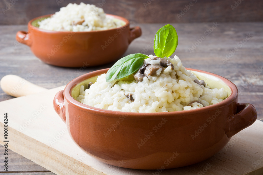 Risotto with mushrooms Risotto with mushrooms