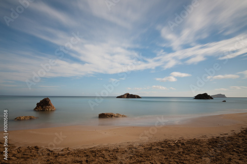 Playa en invierno