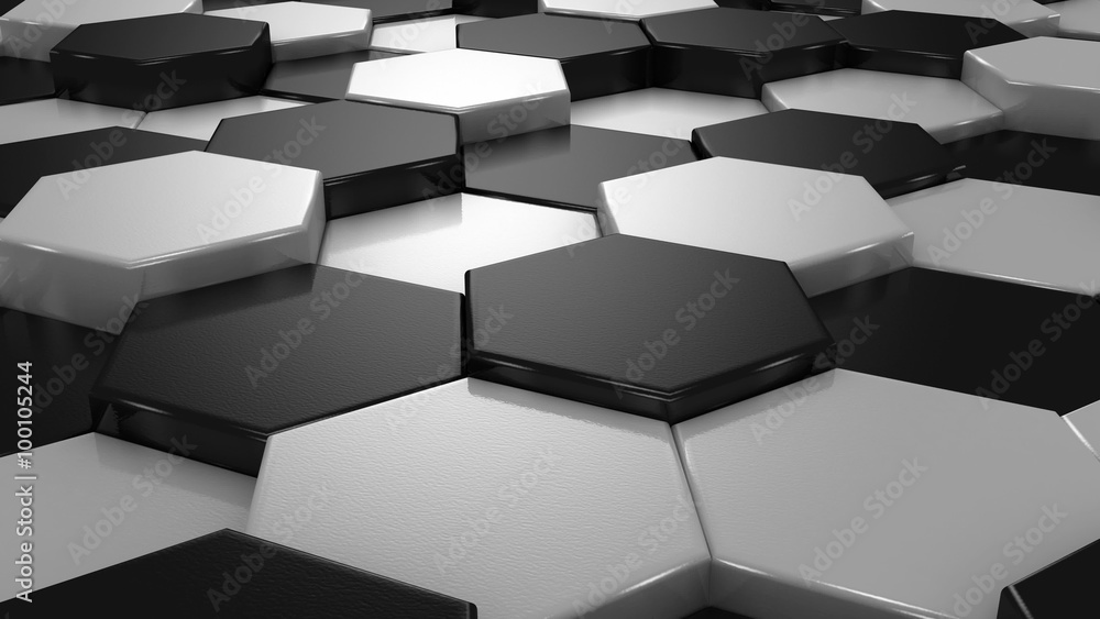 Abstract Background of White and Black Honeycombs
Abstract Background of White and Black Honeycombs