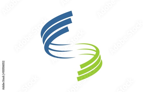 letter s connection logo photo