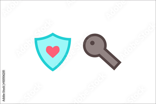 Security icon set