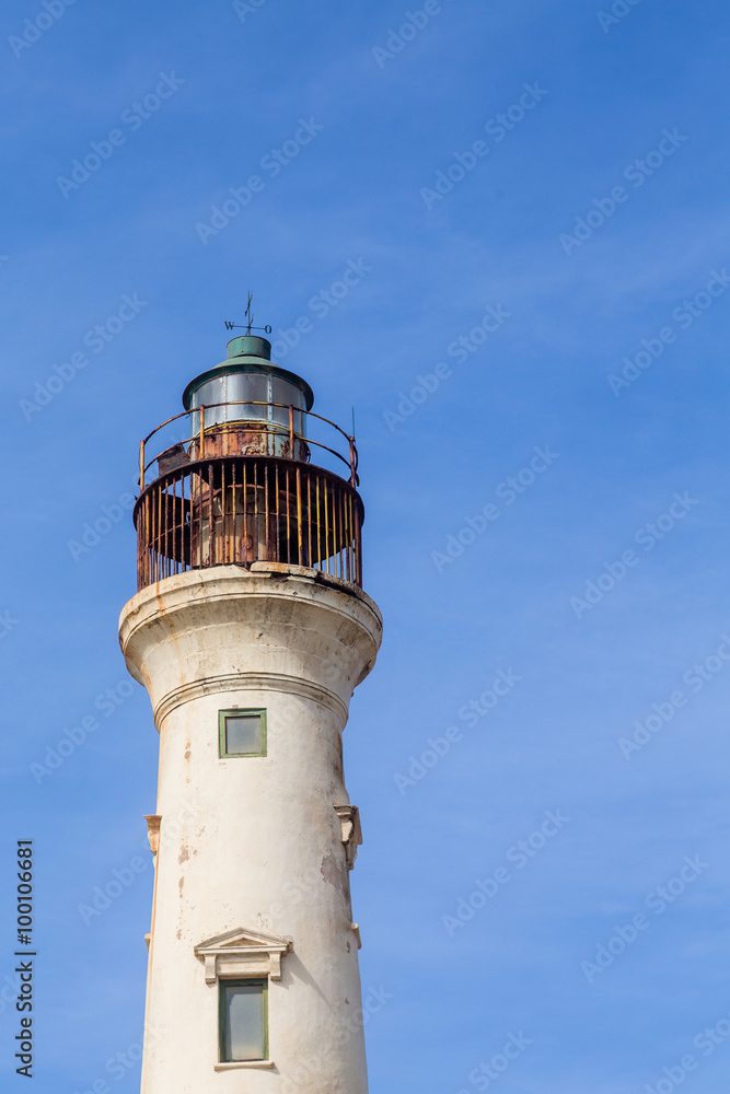 Rusty Top of Aruba Lighthouse Rusty Top of Aruba Lighthouse