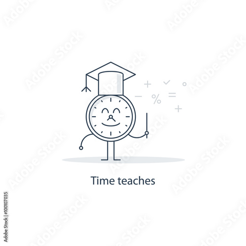 Time teaches
