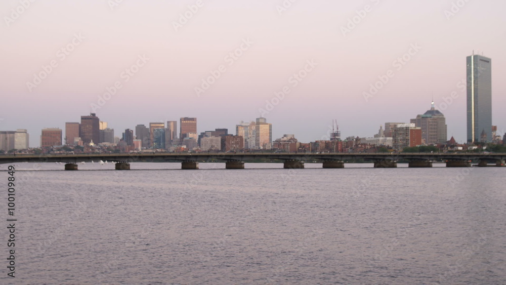 Boston cityscape from across the Charles River. Boston cityscape from across the Charles River.