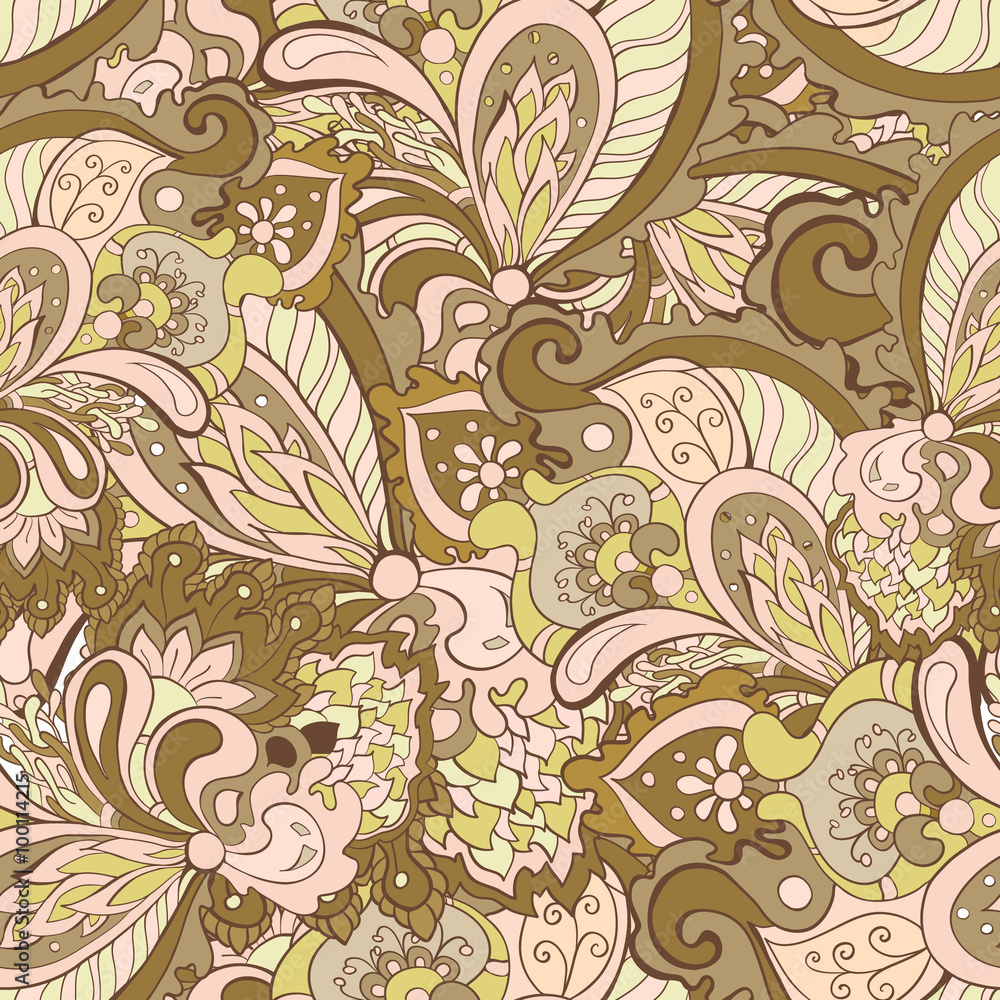 Seamless bright colorful hand drawn pattern in doodle style. Suitable for textile and paper prints. Vector, eps 10. Seamless bright colorful hand drawn pattern in doodle style. Suitable for textile and paper prints. Vector, eps 10.