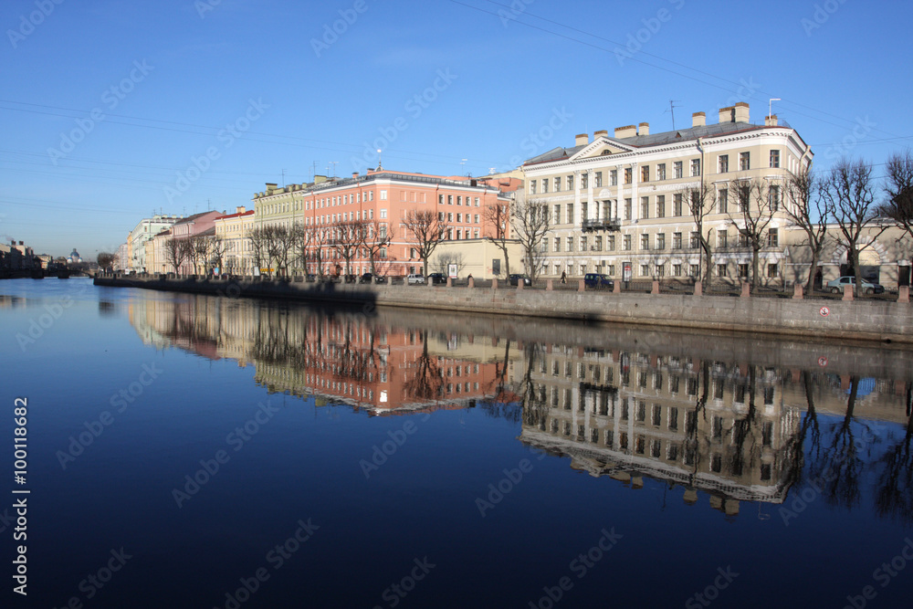 Fototapeta premium Saint Petersburg, Russia, General view of the city