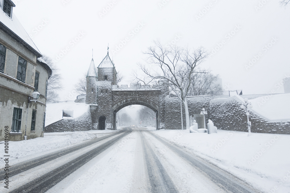 Dauphine gate Quebec City Dauphine gate Quebec City