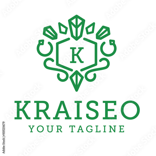 K Logo - Vintage Classic Jewelry