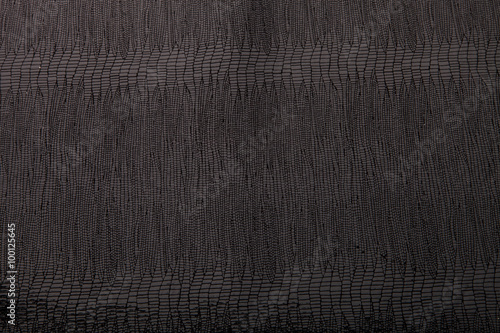 Black leather square background, leather texture.