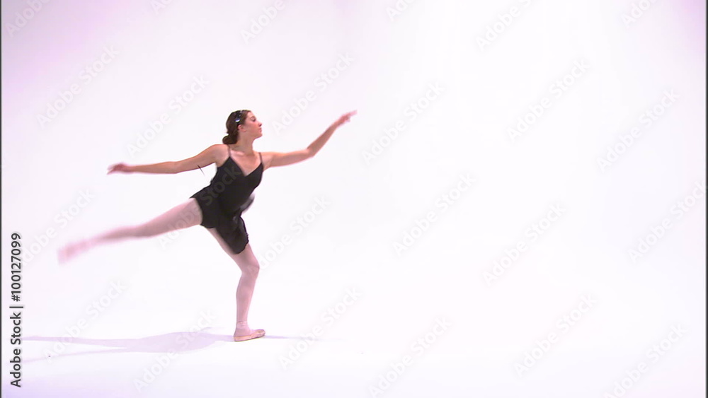 Clip of a dancing ballerina. Clip of a dancing ballerina.