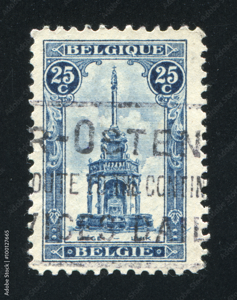 Fototapeta premium Perron of Liege Fountain