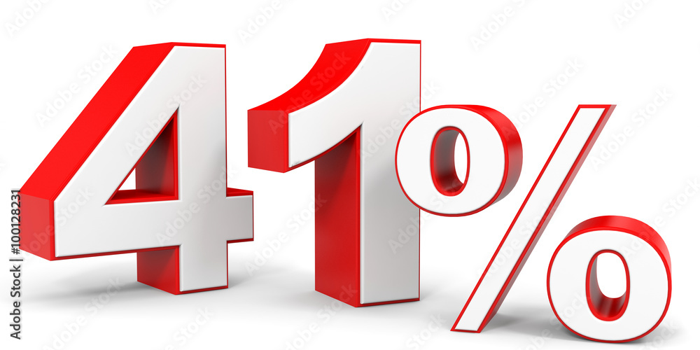 Discount 41 percent off.