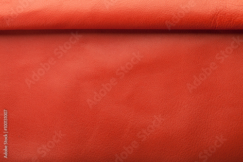 red leather texture background 