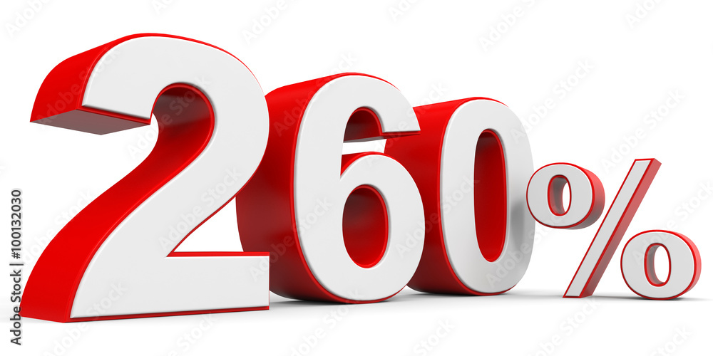 Discount 260 percent off. Discount 260 percent off.