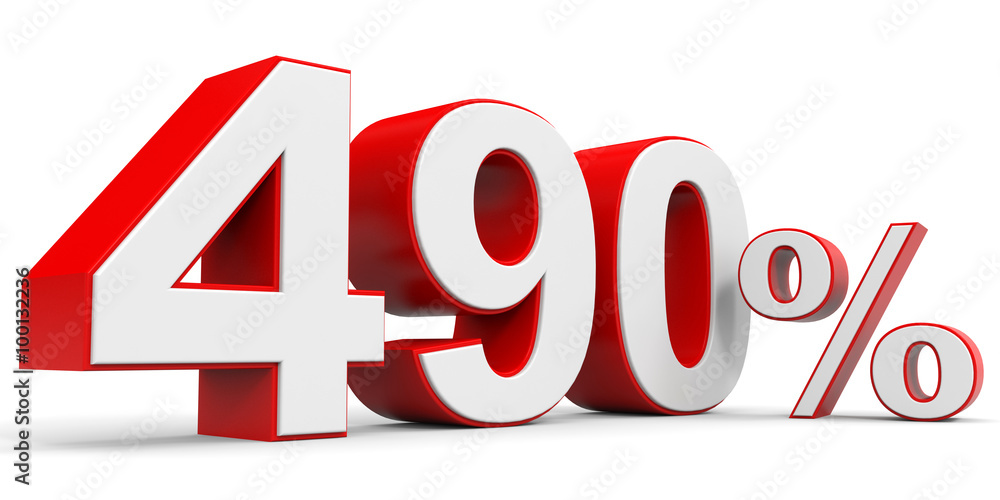 Discount 490 percent off. Discount 490 percent off.