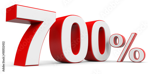 Schilderij op canvas Discount 700 percent off.
