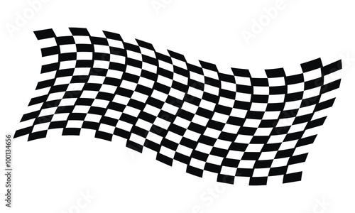 Dynamic Racing Flag