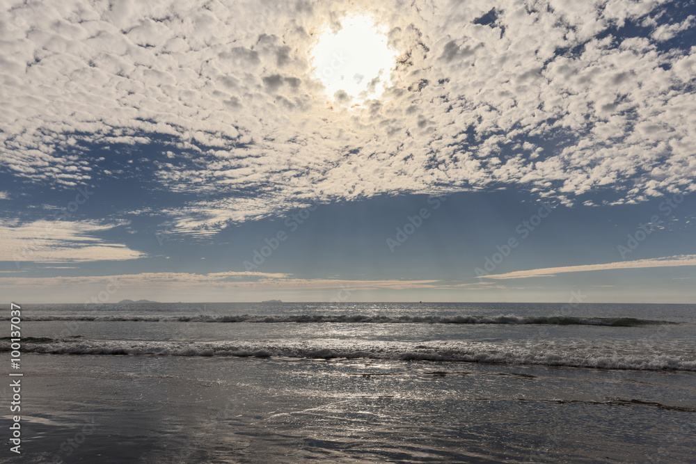 Clouds at Silver Strand State Beach, san diego, California
