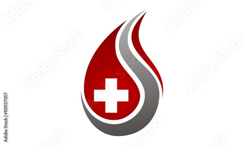 Blood with Cross Health