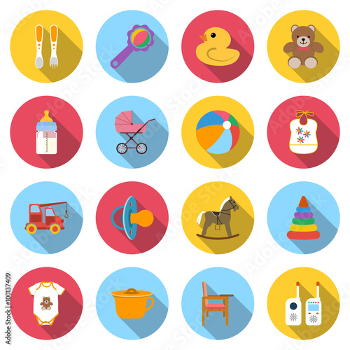 Set baby icons