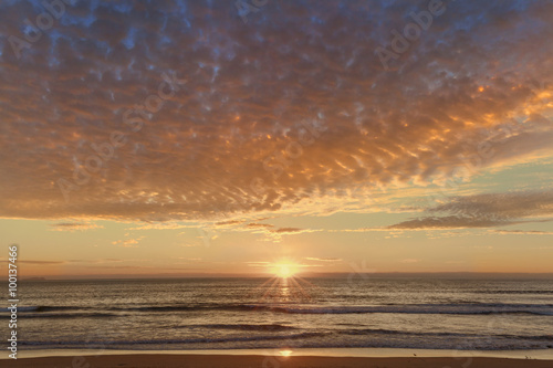 Sunset at Silver Strand State Beach, san diego