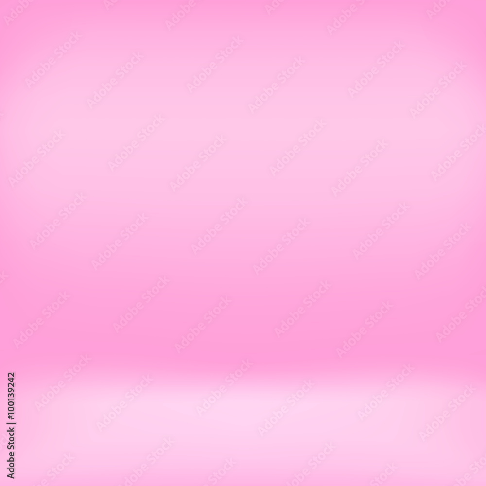 Pink studio room backdrop background. Empty interior mockup with soft ...