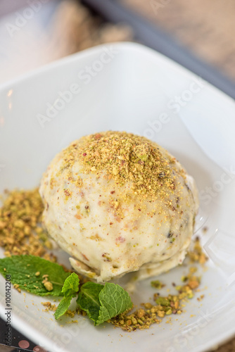pistachio ice cream