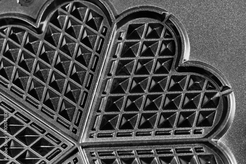 waffle iron background