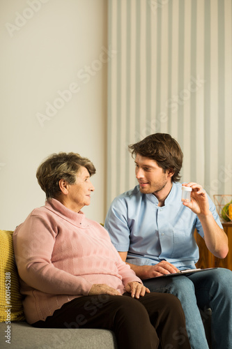 Friendship between grandmother and grandchild