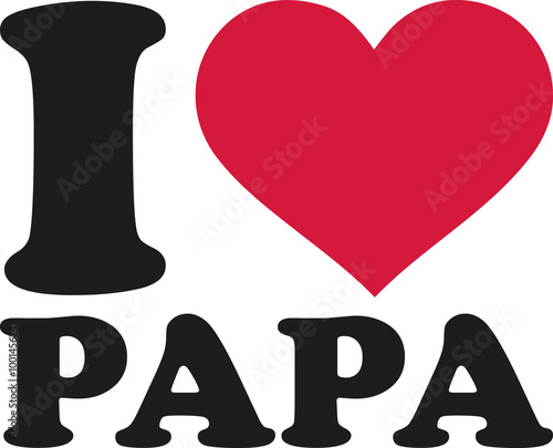 I love my dad german