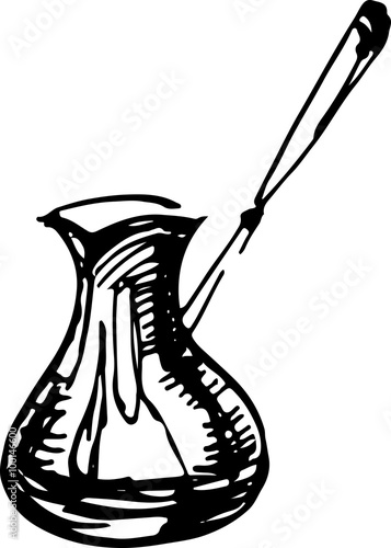 Turk. Vector illustration