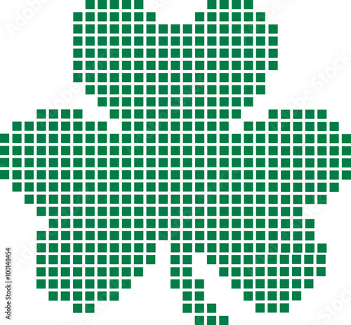 Pixel clover