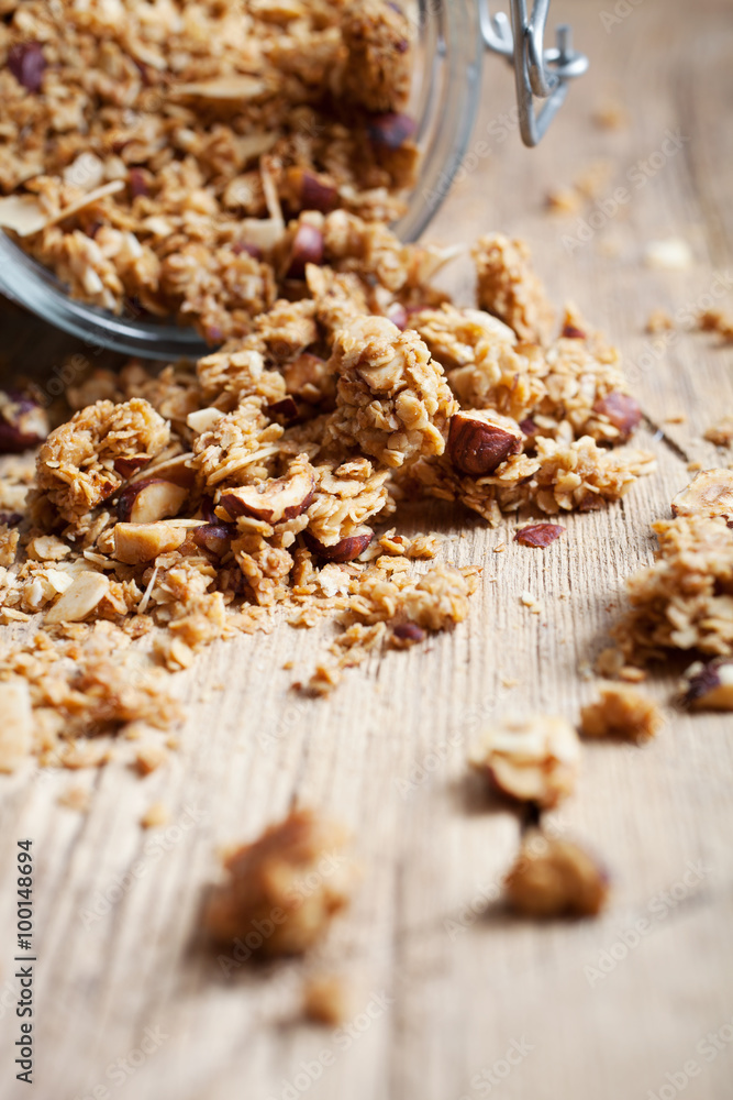 Homemade granola Homemade granola