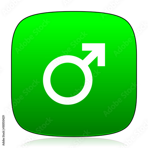 male green icon for web and mobile app