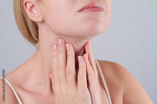 Woman thyroid gland control