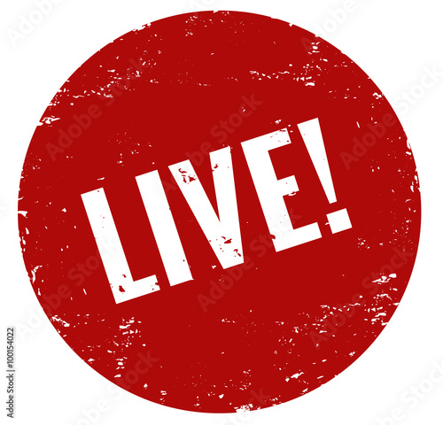 Live Stempel rot