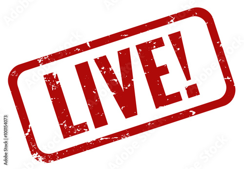 Live Stempel rot