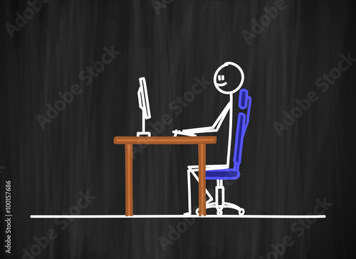 tafel mk am pc sitzen I