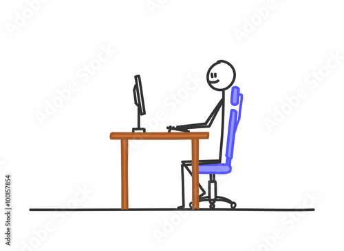 sm am pc sitzen I