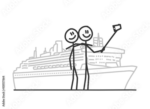 sm selfie machen kreuzfahrtschiff I
