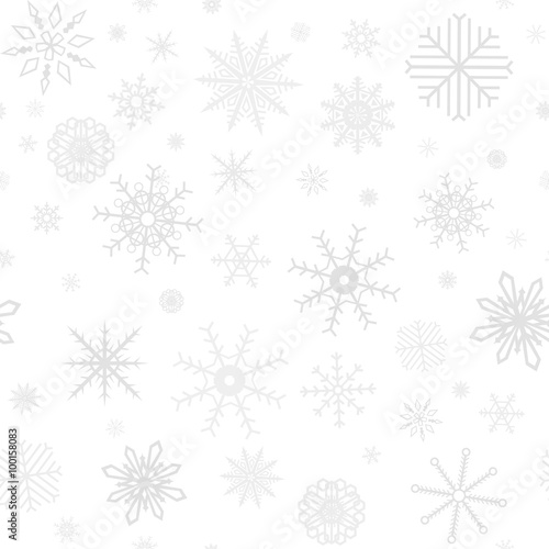 Light gray winter background - snow pattern 