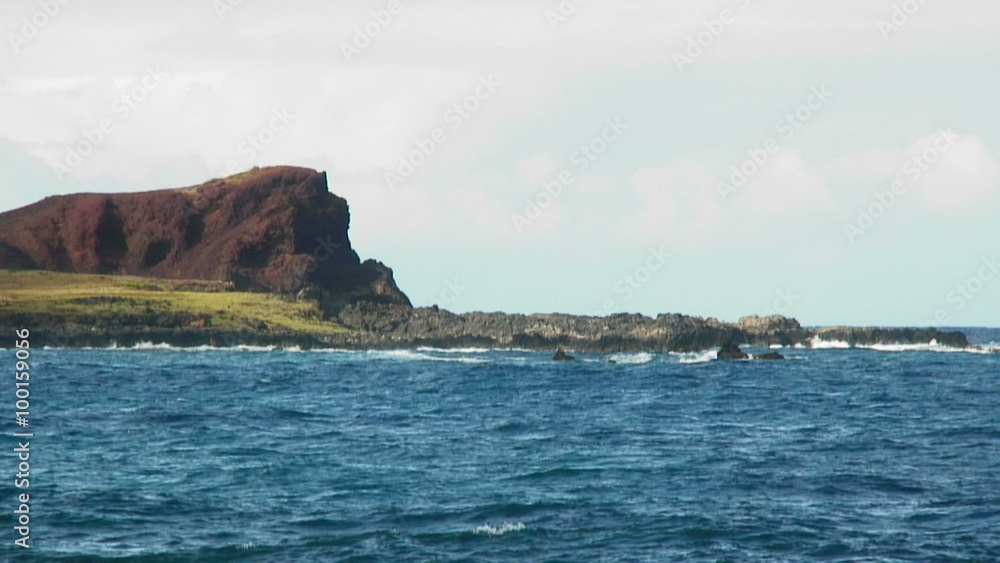Shot of waves on the shoreline of Hawaii. Shot of waves on the shoreline of Hawaii.