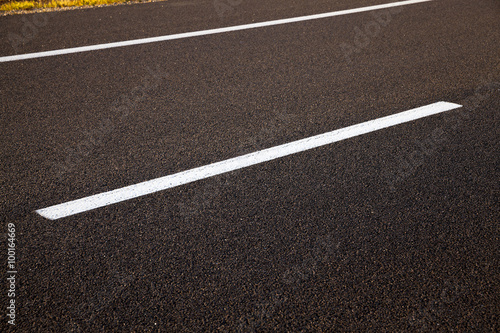 Wallpaper Mural road markings   on  asphalt Torontodigital.ca