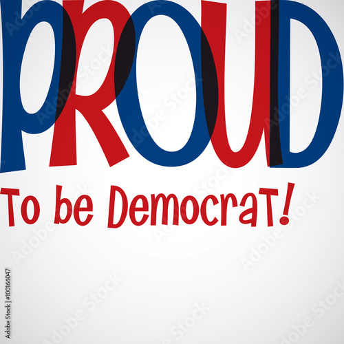 Overlay typographic Independence Day card in vector format.
