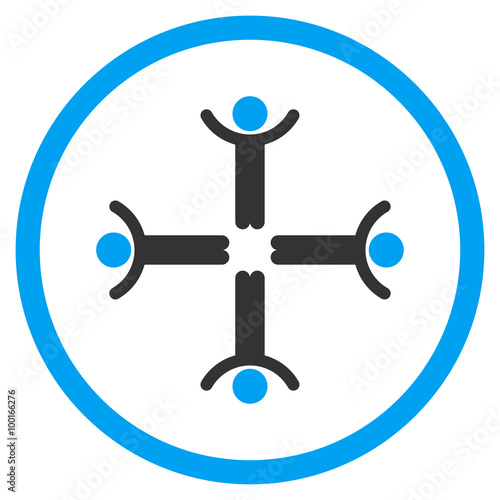 Hands Up Men Icon