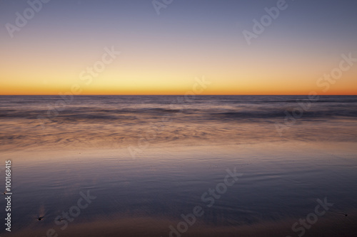 Afterglow at San Elijo Etate Beach  California