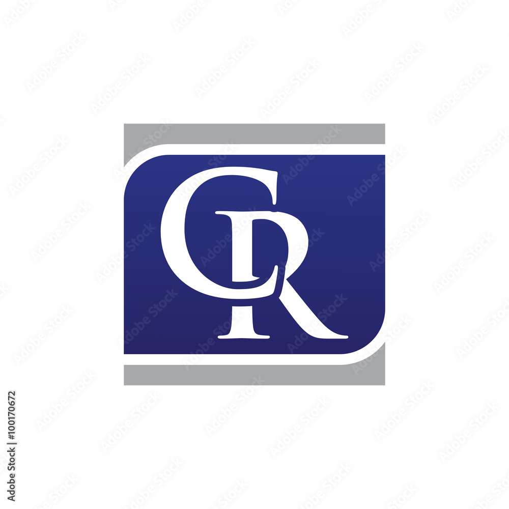 Initial Letters Logo Vector Square cr Initial Letters Logo Vector Square cr